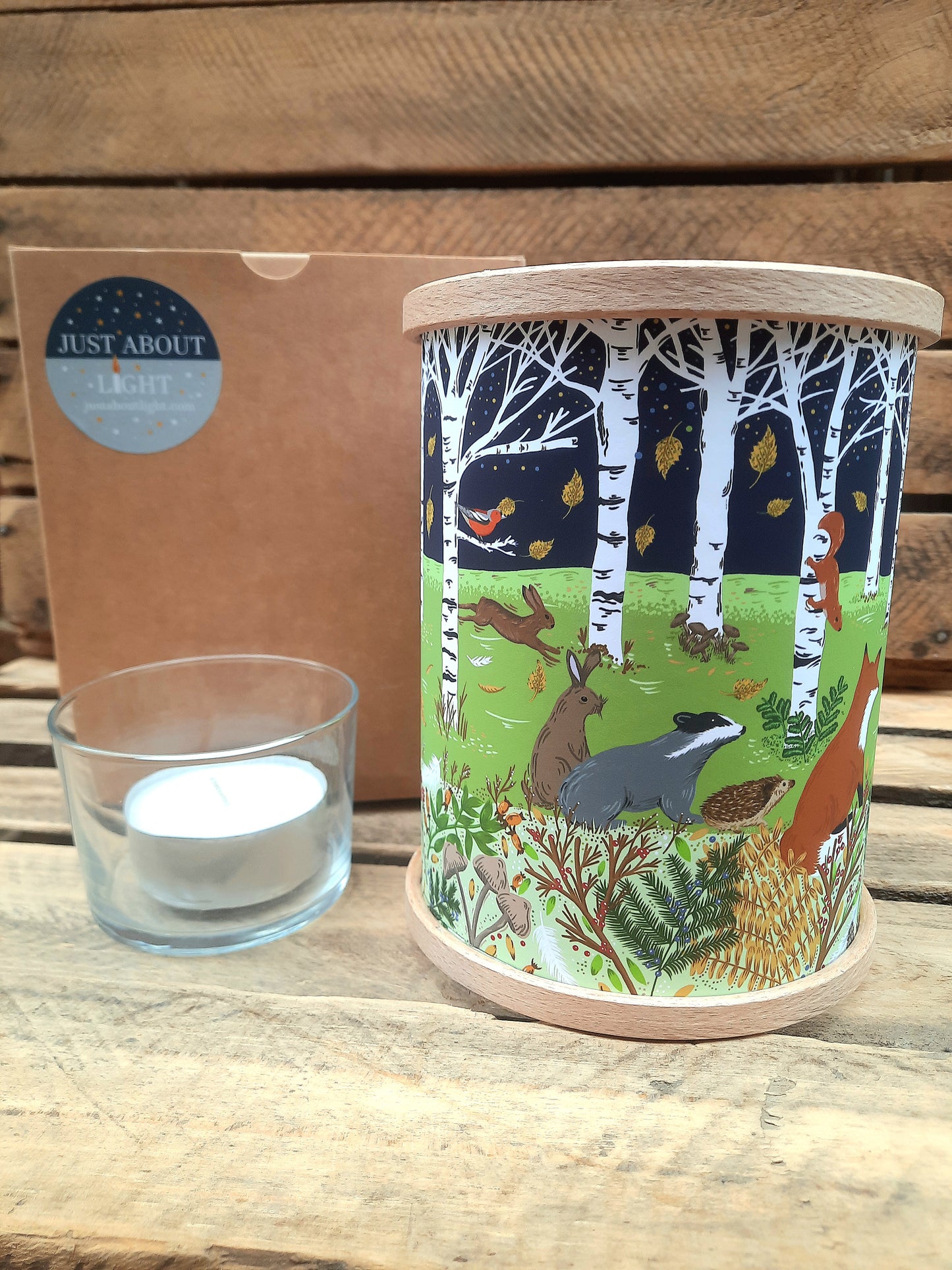 Friends Of The Forest - Handmade Lantern