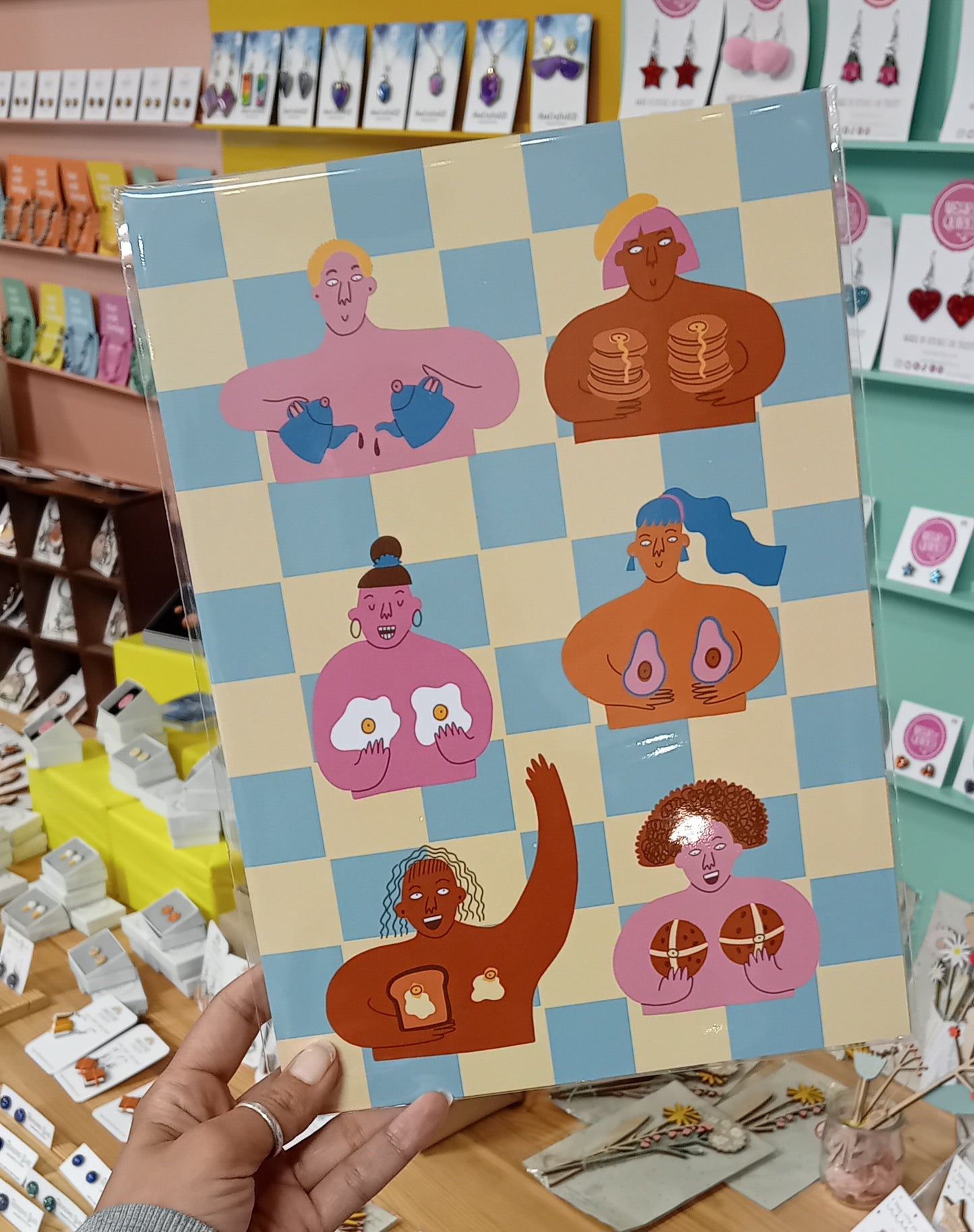 Topless Brunch Art Print - 2 sizes available