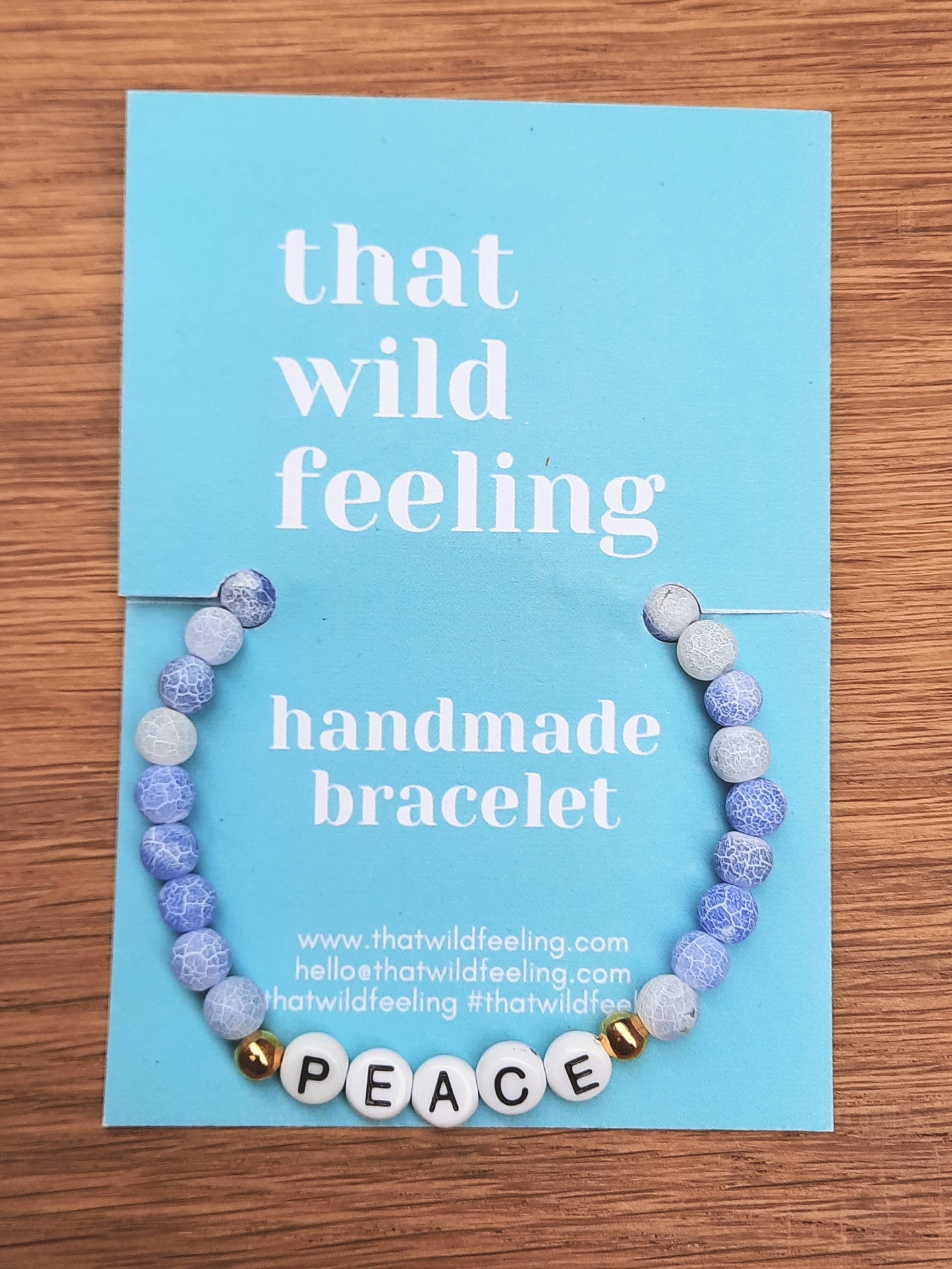 Crystal Word Bracelet
