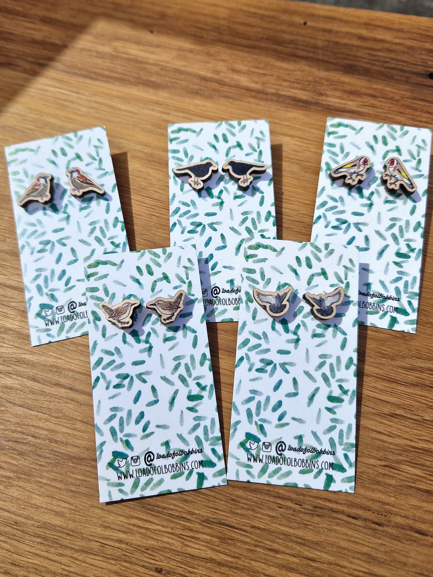 Birds Of A Feather Studs