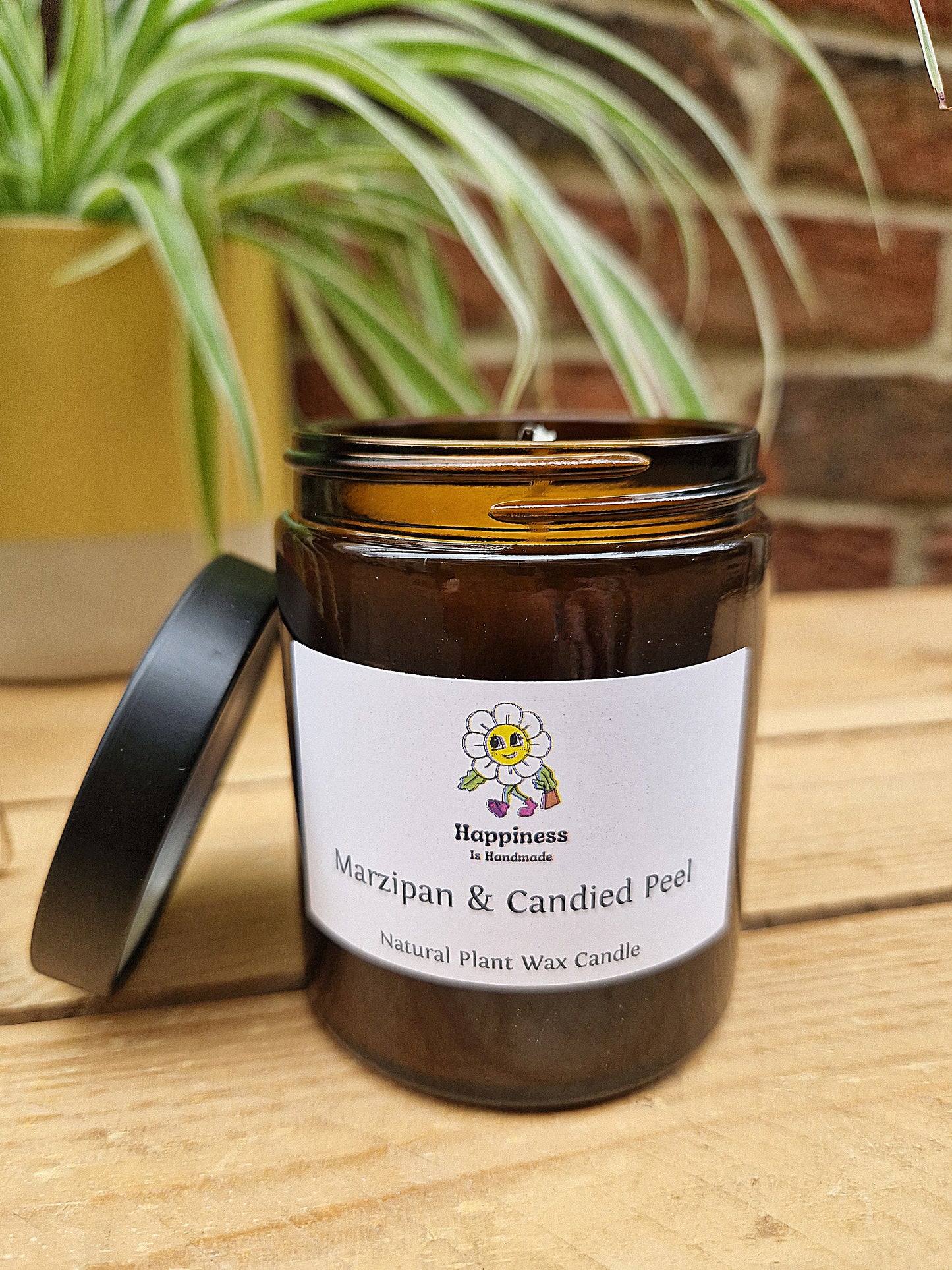 Natural Plant Wax Apothecary Jar Candles