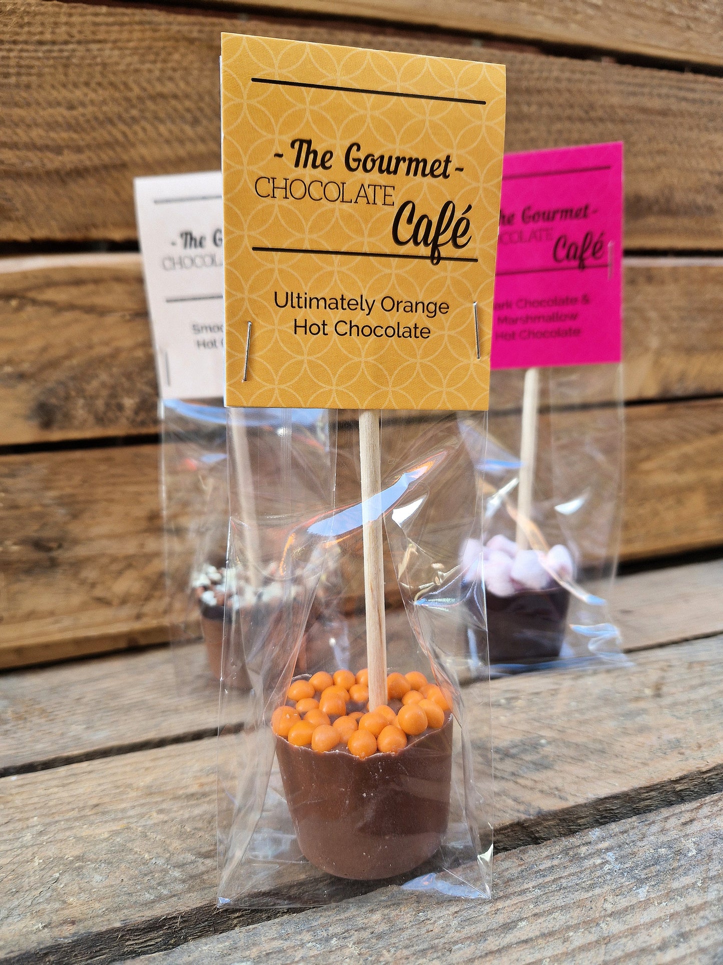 Ultimately Orange Hot Chocolate Stirrer