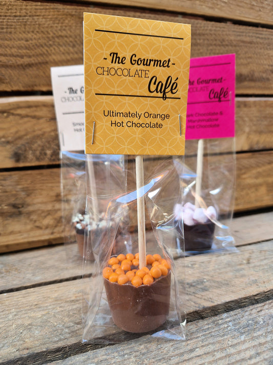 Ultimately Orange Hot Chocolate Stirrer