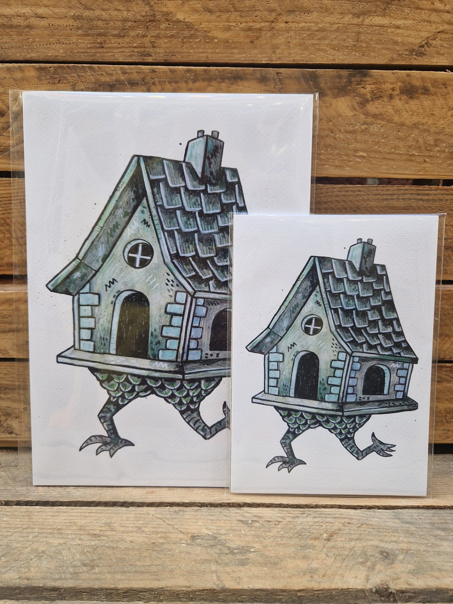 Baba Yaga House print - 2 Available Sizes