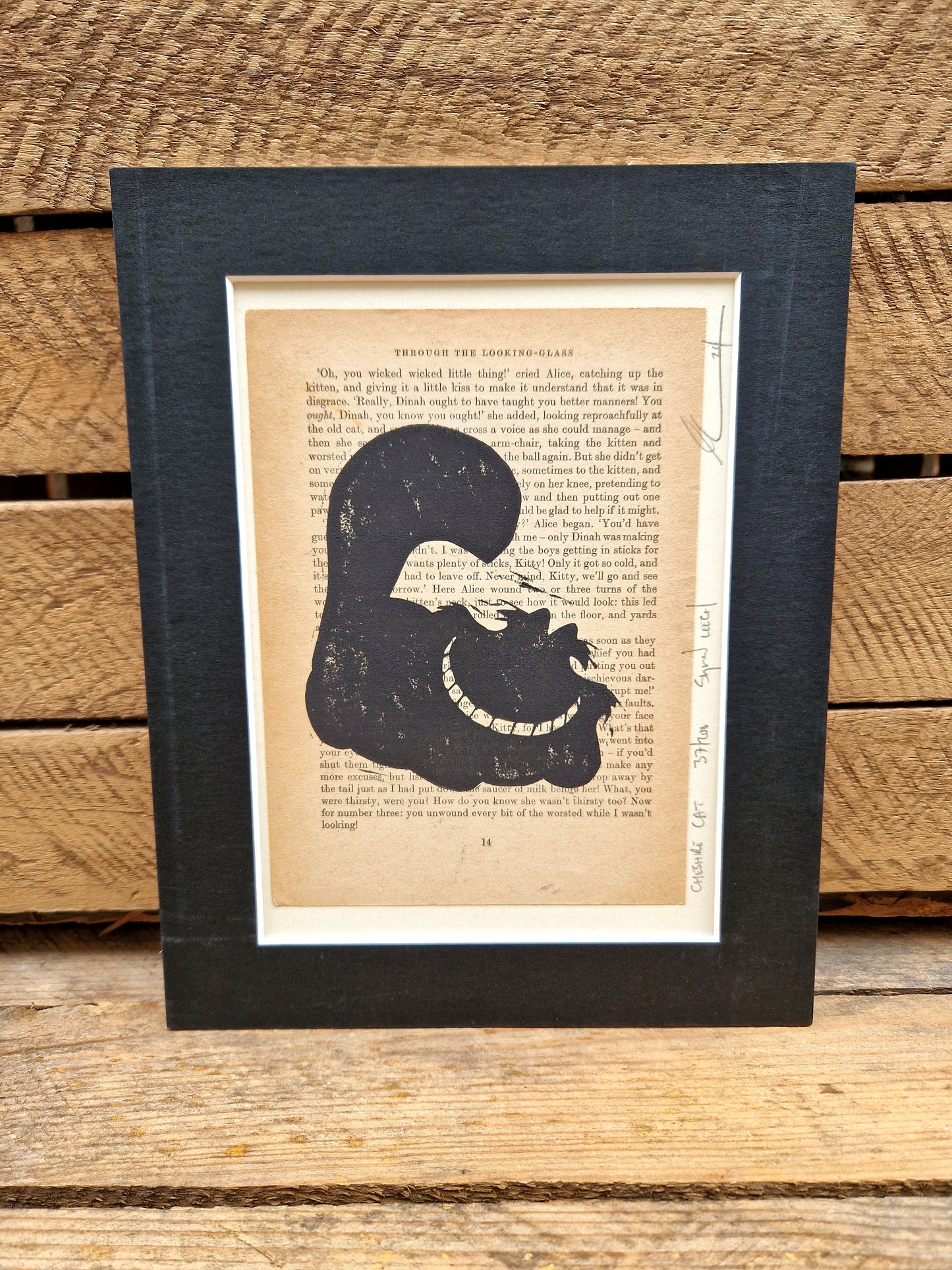 Alice In Wonderland Lino Print - 4 Designs Available