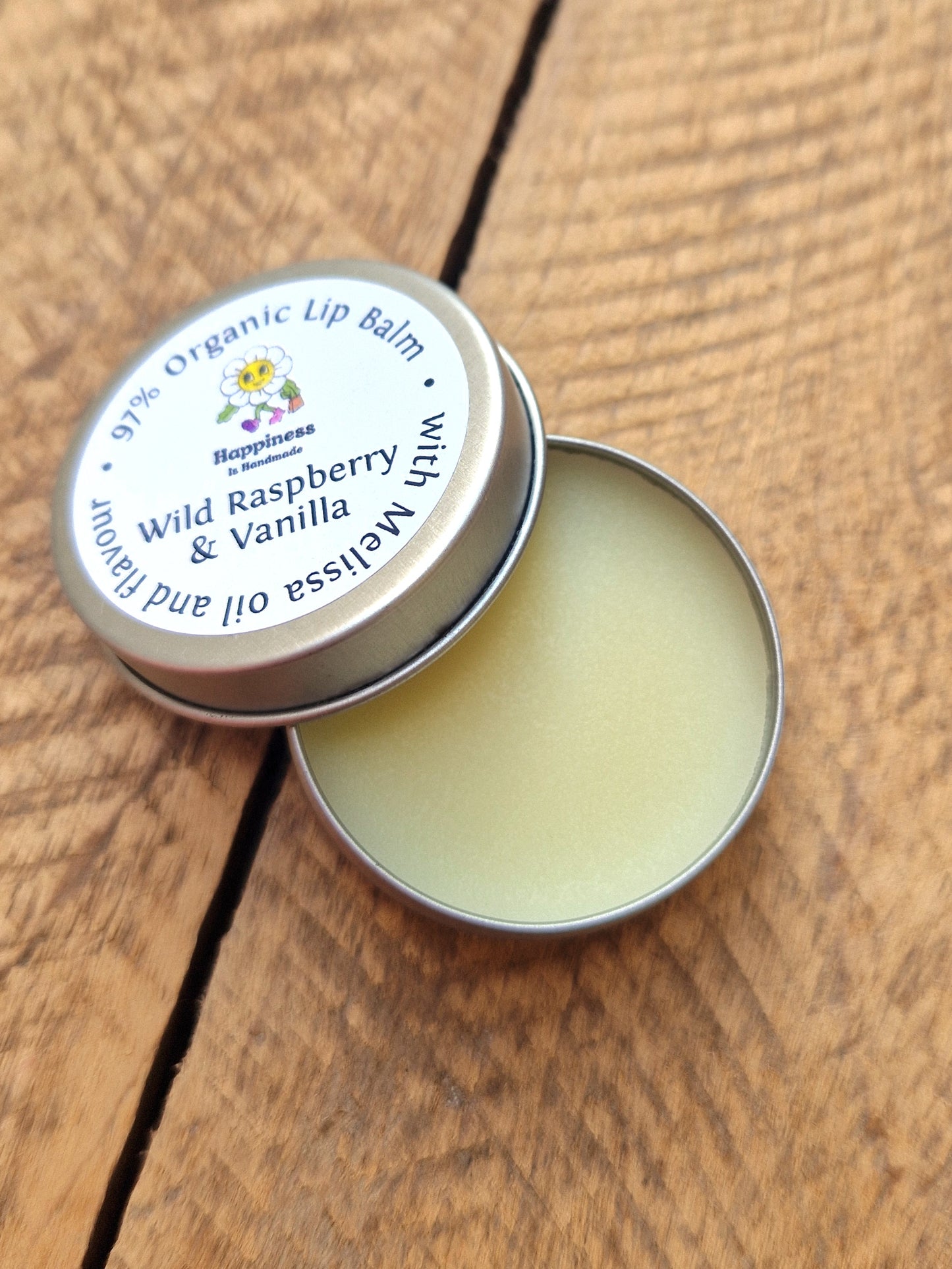 Natural Organic Shea Butter & Beeswax Lip Balms - Flavour Options Available