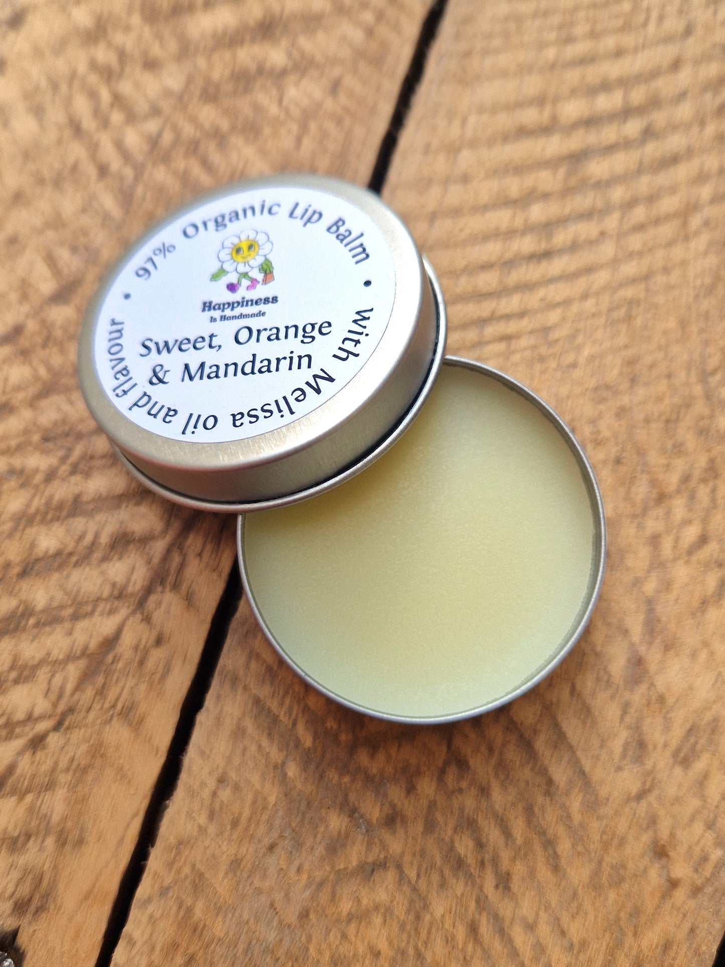 Natural Organic Shea Butter & Beeswax Lip Balms - Flavour Options Available