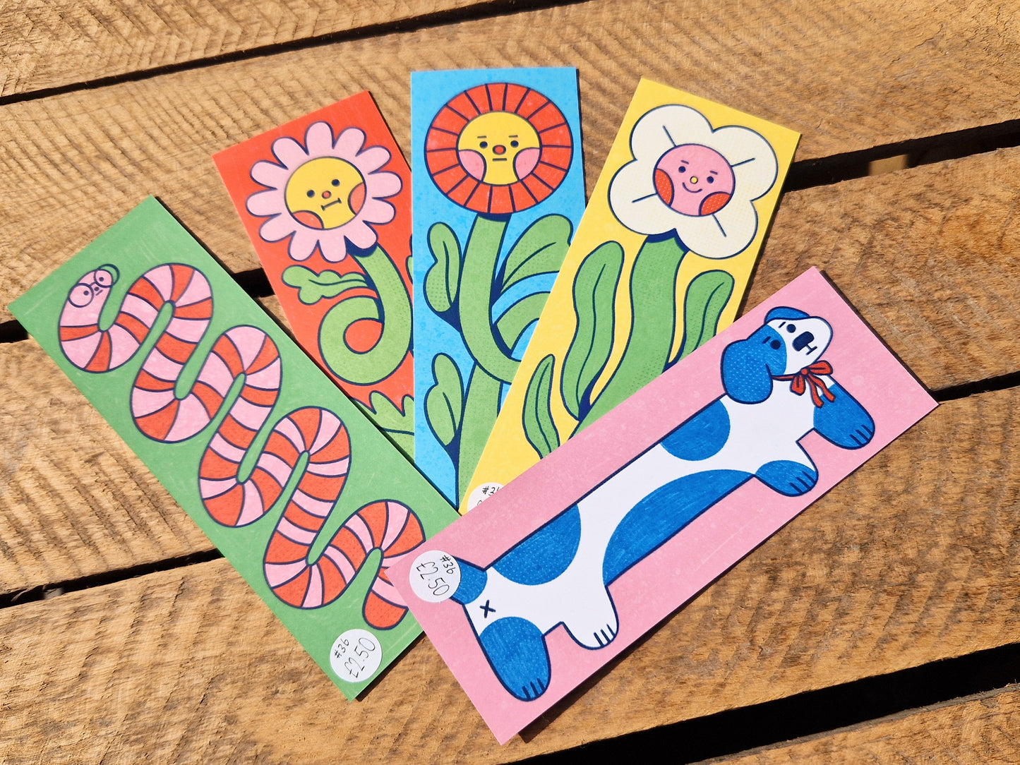 Iris Otto Bookmark - 5 Designs To Choose From