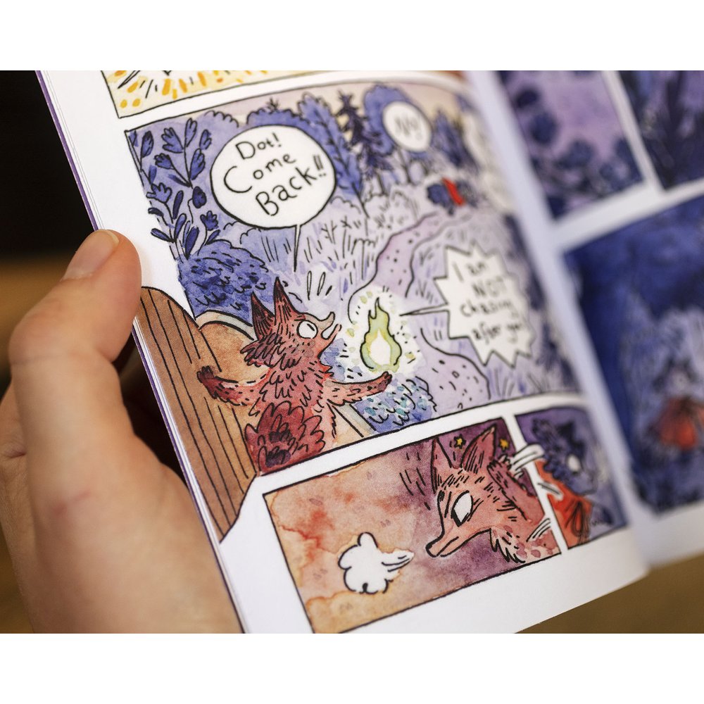 Fox Flight Market Night Zine