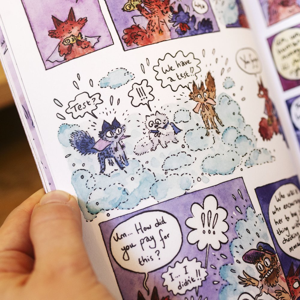 Fox Flight Market Night Zine