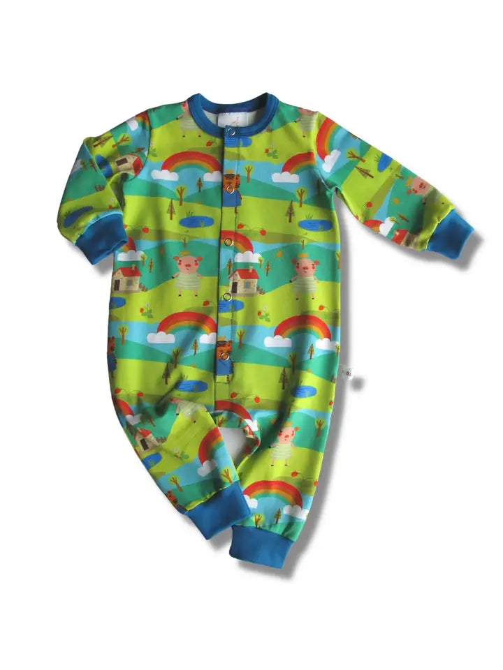 Rainbow Hills Organic Babygrow