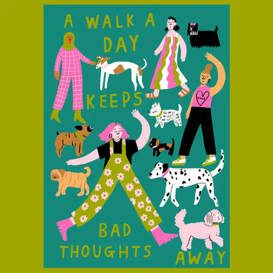 A Walk A Day Print - 2 Available Sizes