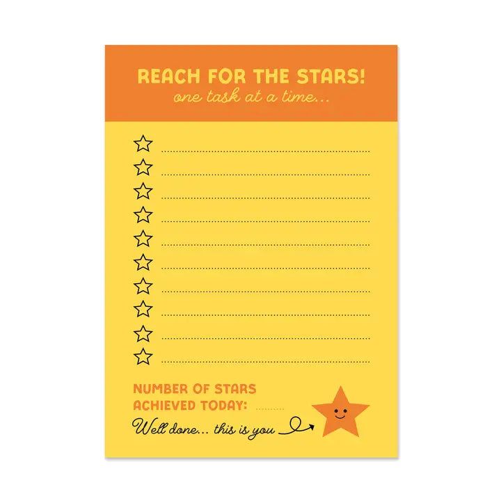 A6 Reach For The Stars Notepad