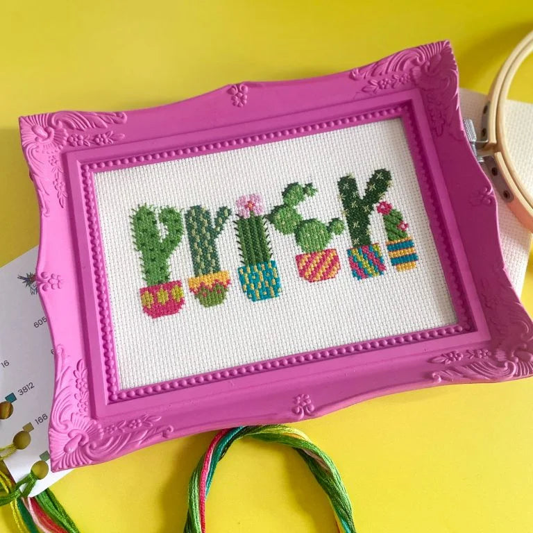 Funny Cactus Prick Cross Stitch Kit