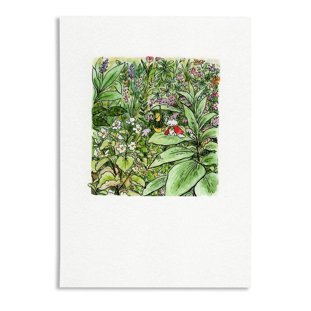Leaf Pause Small Gardener Print - 2 Sizes Available
