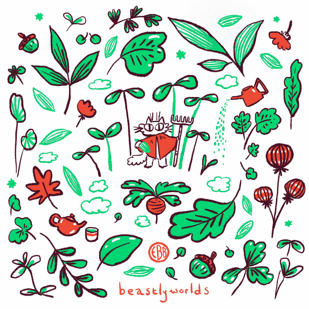 Small Gardener Tote Bag