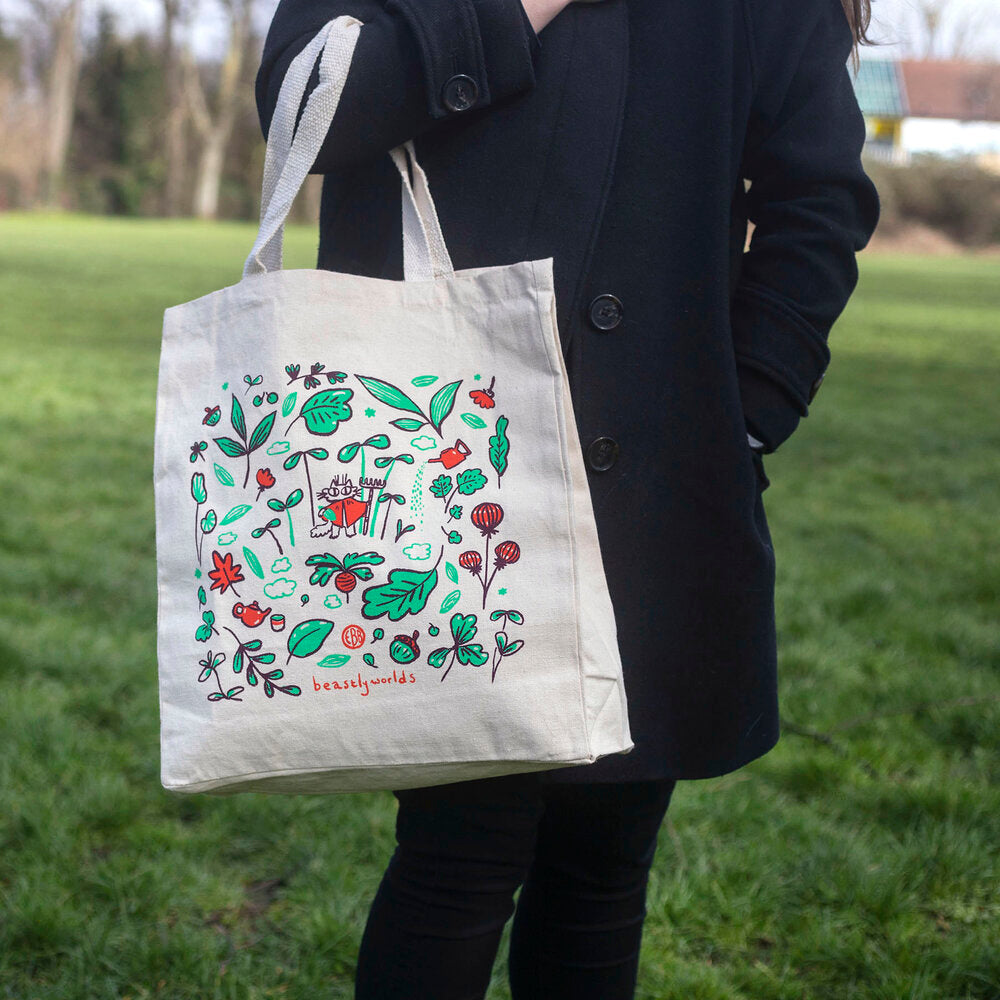 Small Gardener Tote Bag