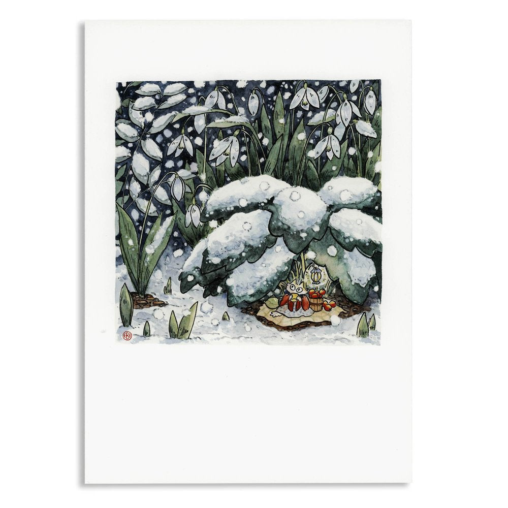 Night Shelter Small Gardener Print - 2 Sizes Available