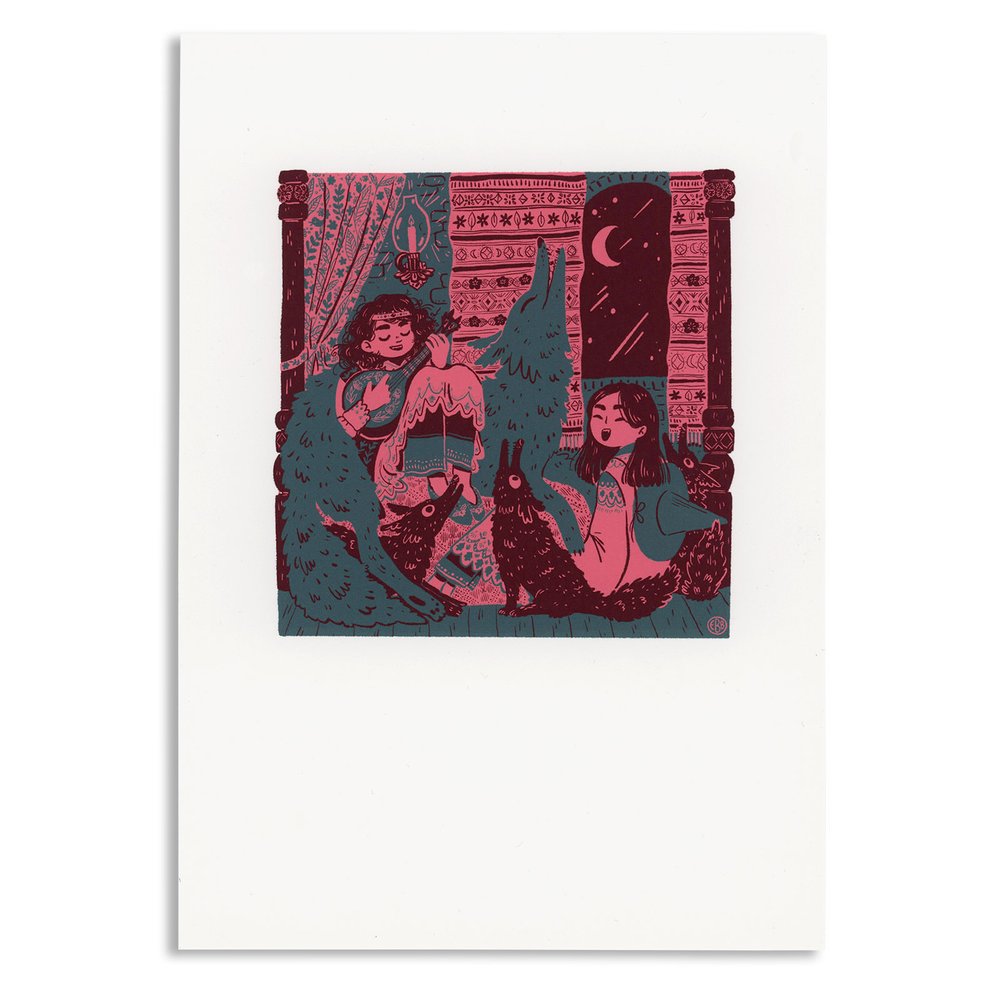 Wolf Chorus Print - 2 Sizes Available