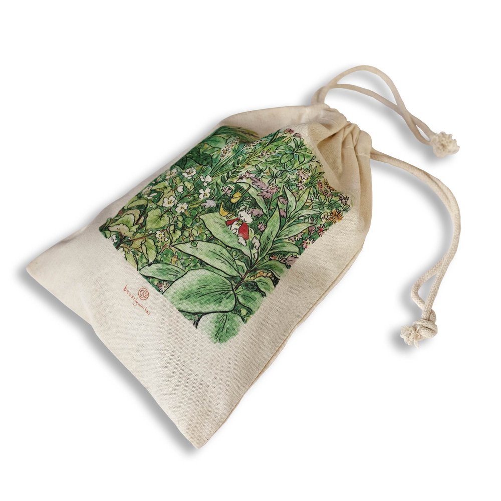 Small Gardener Small Drawstring Bag