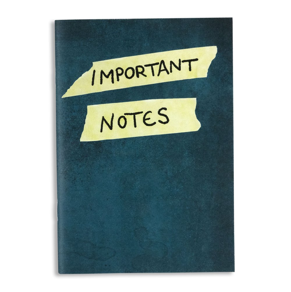 Important Notes Zine