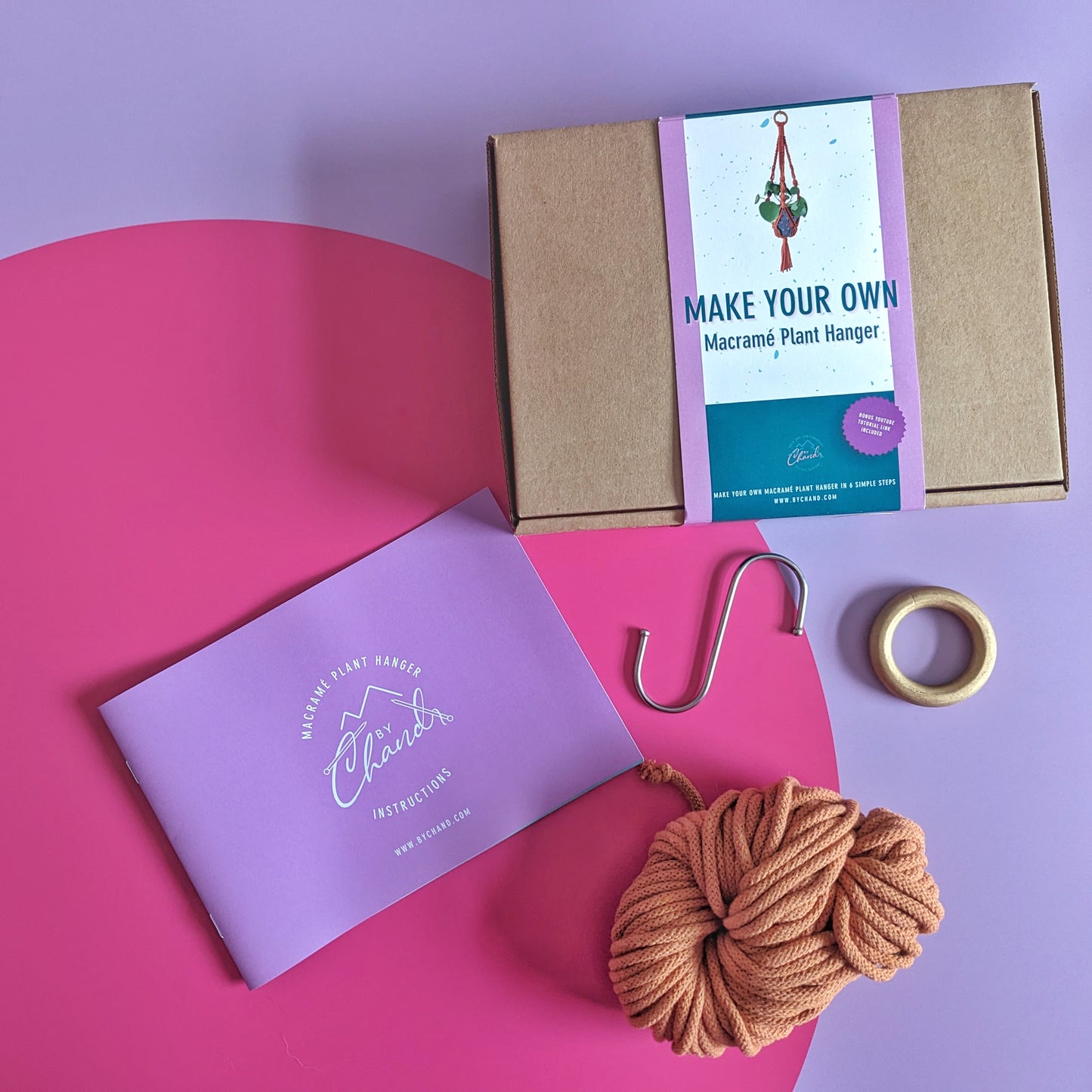Make Your Own Macrame Plant Hanger Kit