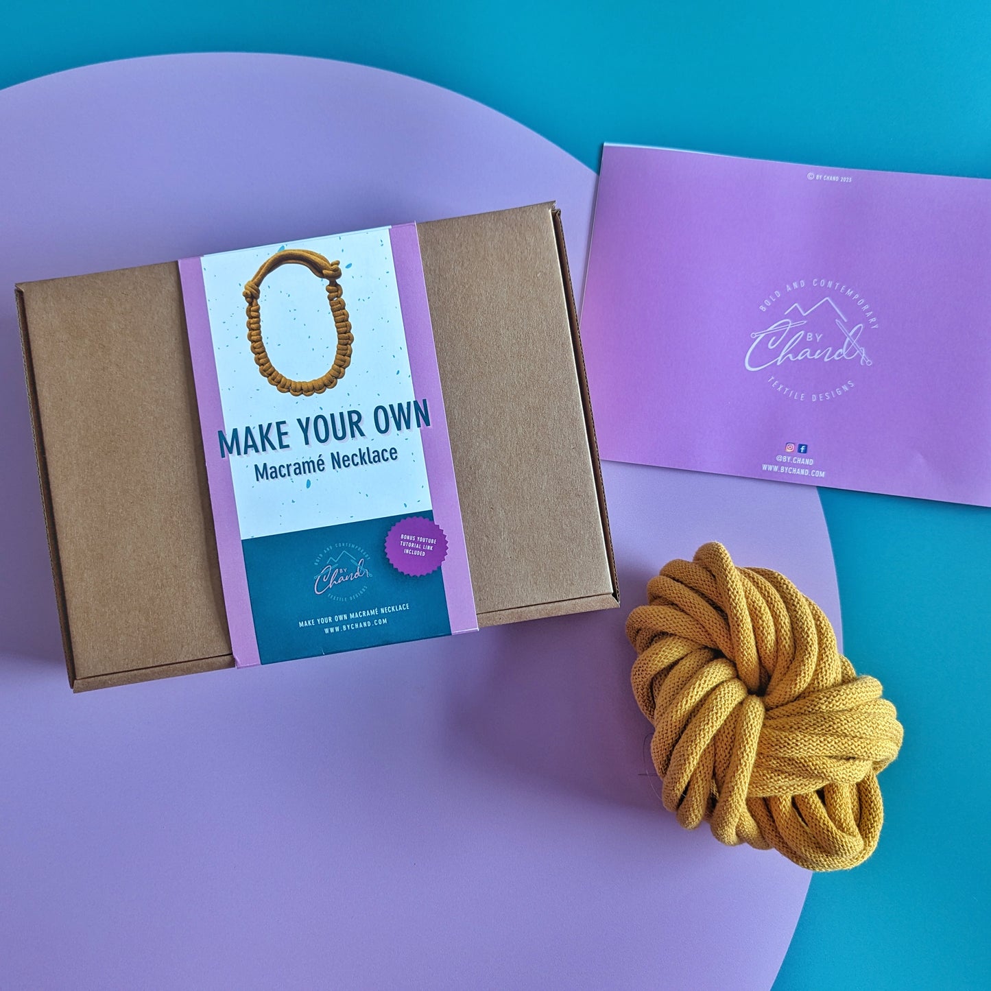 Make Your Own Macrame Necklace Kit