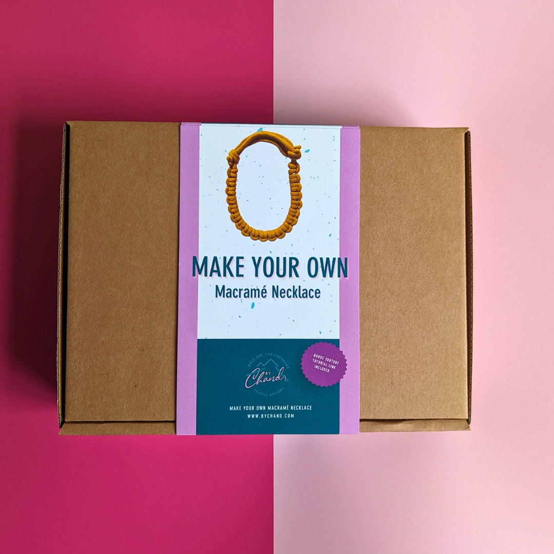 Make Your Own Macrame Necklace Kit