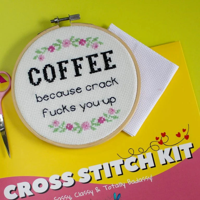 Coffee Cross Stitch Kit