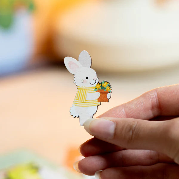 Very Friendly Little Bunny Pin