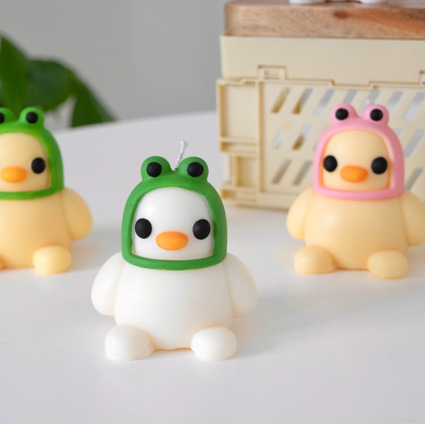 Duck With Froggy Hat Soy Candle (Bergamot & Jasmine)