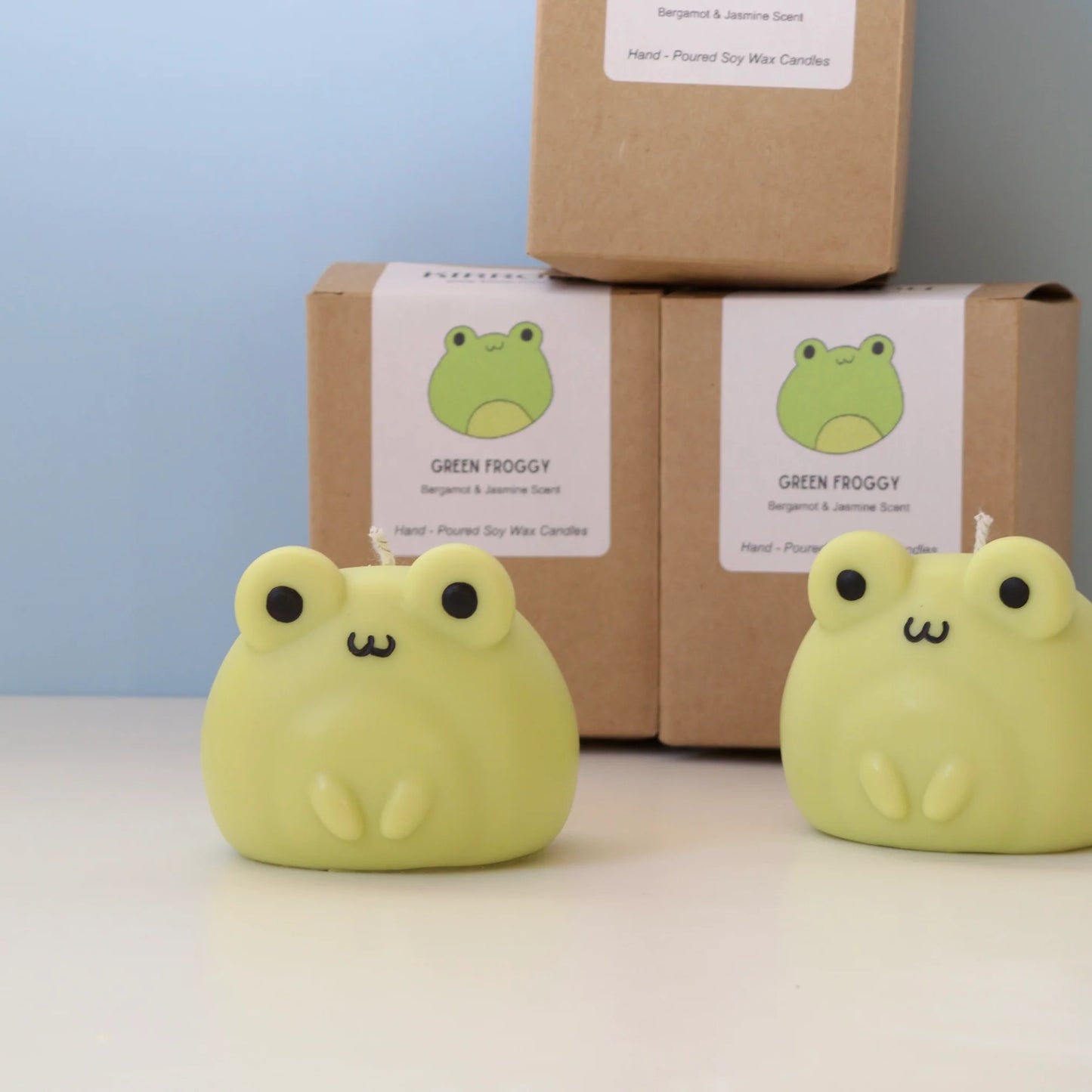 Froggy Soy Candle (Bergamot & Jasmine)
