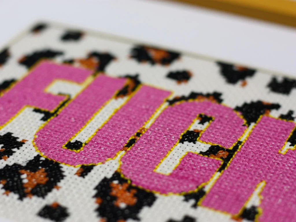 Fuck Cross Stitch Kit