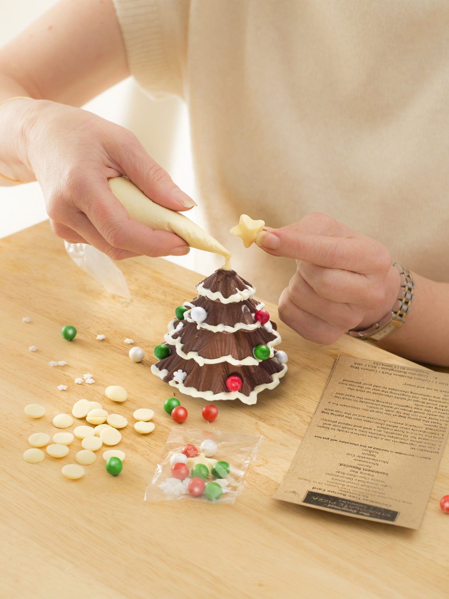 Make Your own Chocolate Christmas Tree Kit