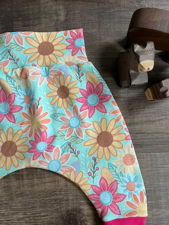 Flowers Harem Trousers
