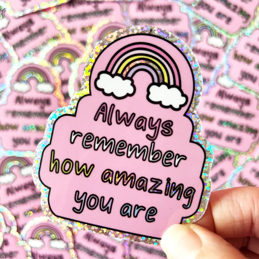 Always Remember Positive Affirmation Vinyl Sticker