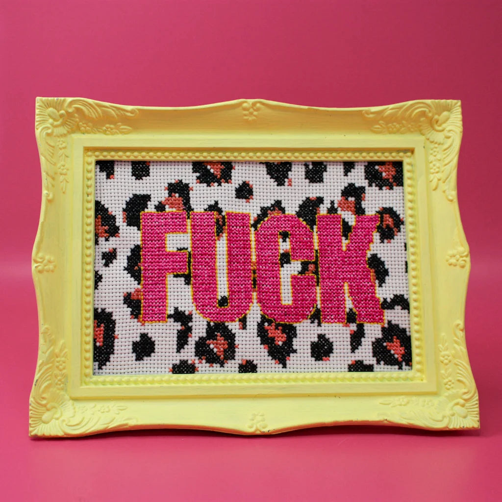 Fuck Cross Stitch Kit