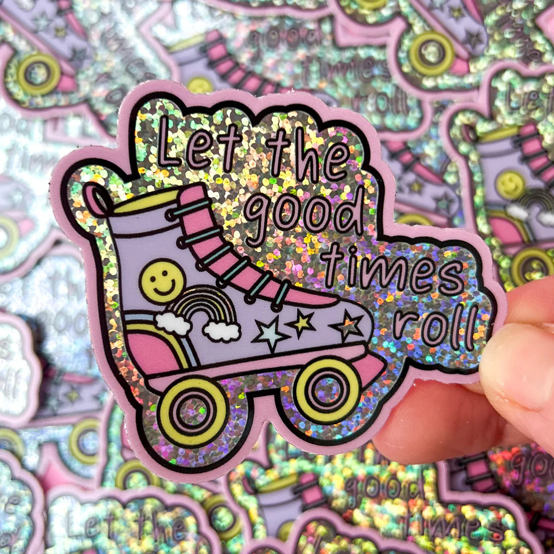Let The Good Times Roll Vinyl Sticker