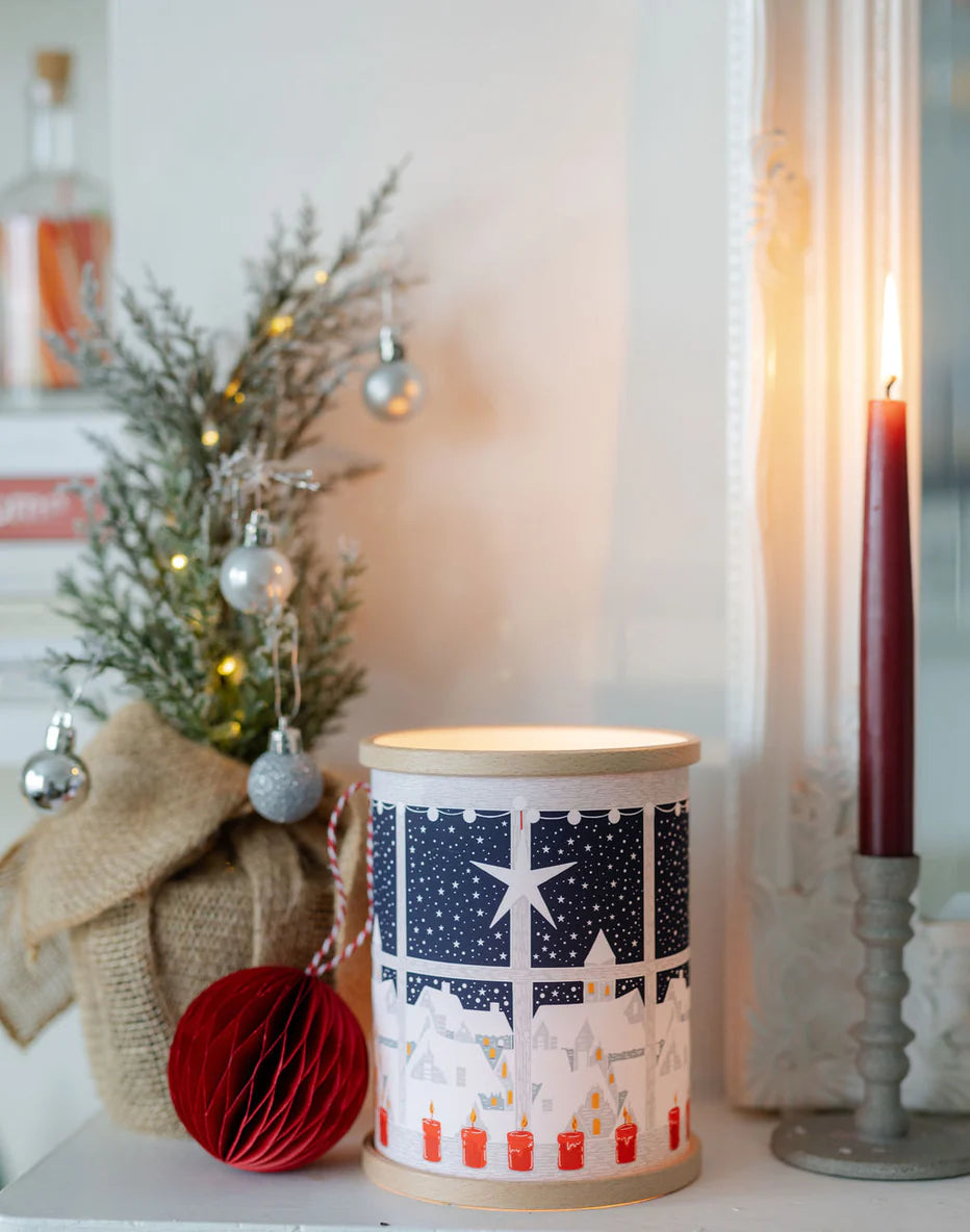 Across The Rooftops - Handmade Lantern