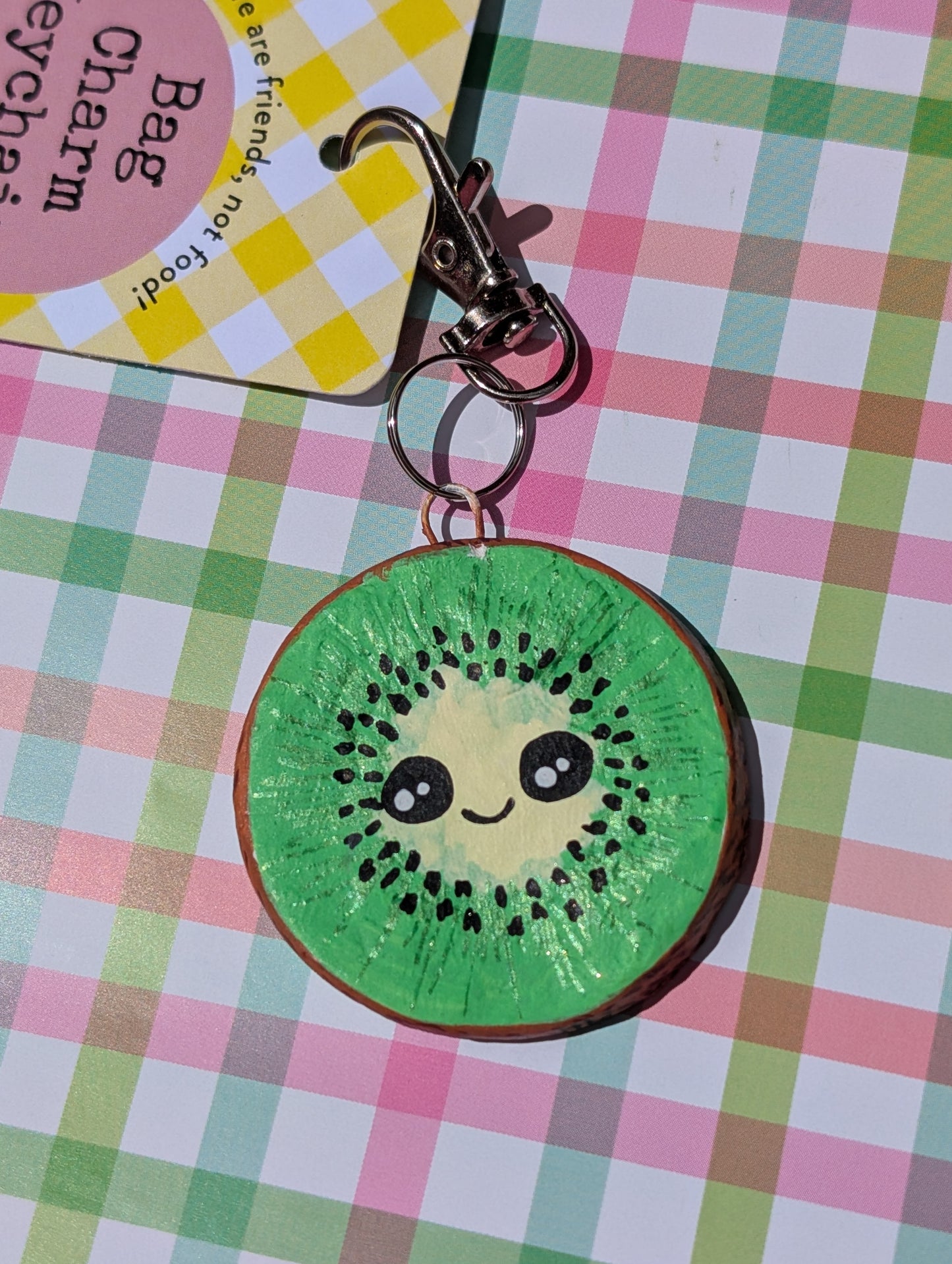 Clay Buddy Fruity Bag Charm/Keychain - 4 styles to choose from