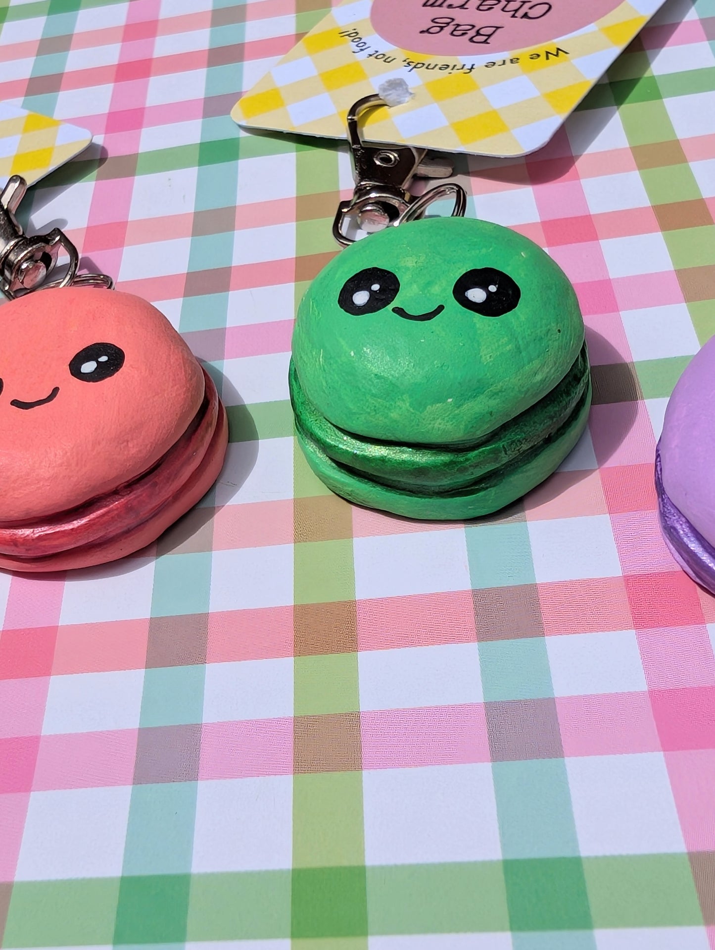 Clay Buddy Sweet Treat Bag Charm/Keychain - 7 styles to choose from
