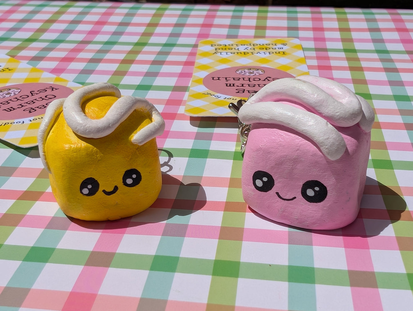 Clay Buddy Sweet Treat Bag Charm/Keychain - 7 styles to choose from