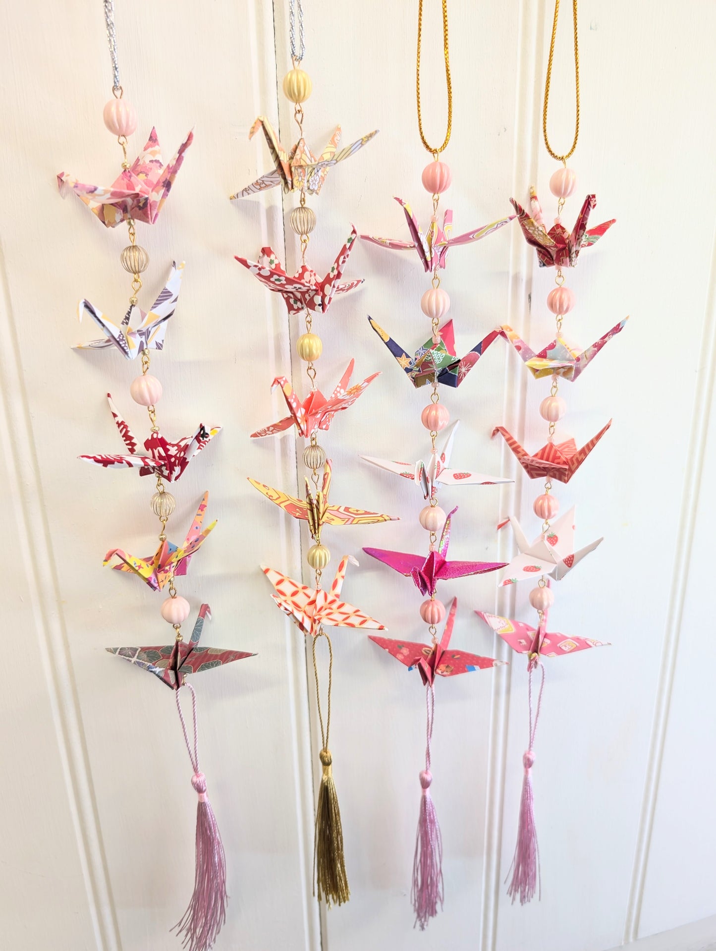 Hanging Origami Cranes