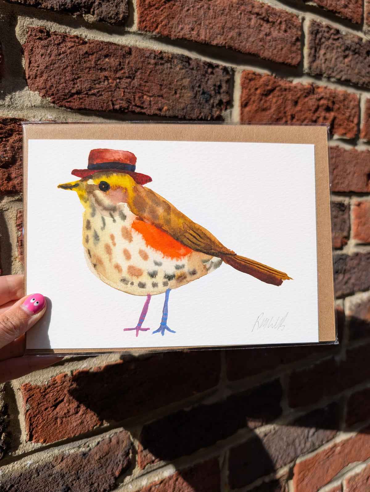Redwing A5 Print