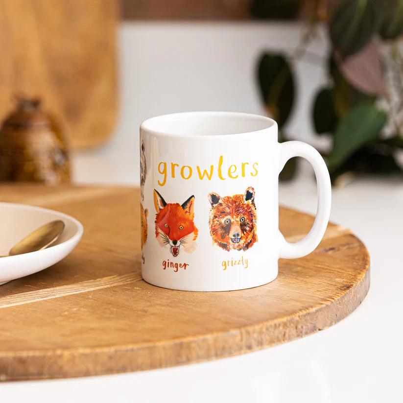Growlers Ceramic Pun Mug