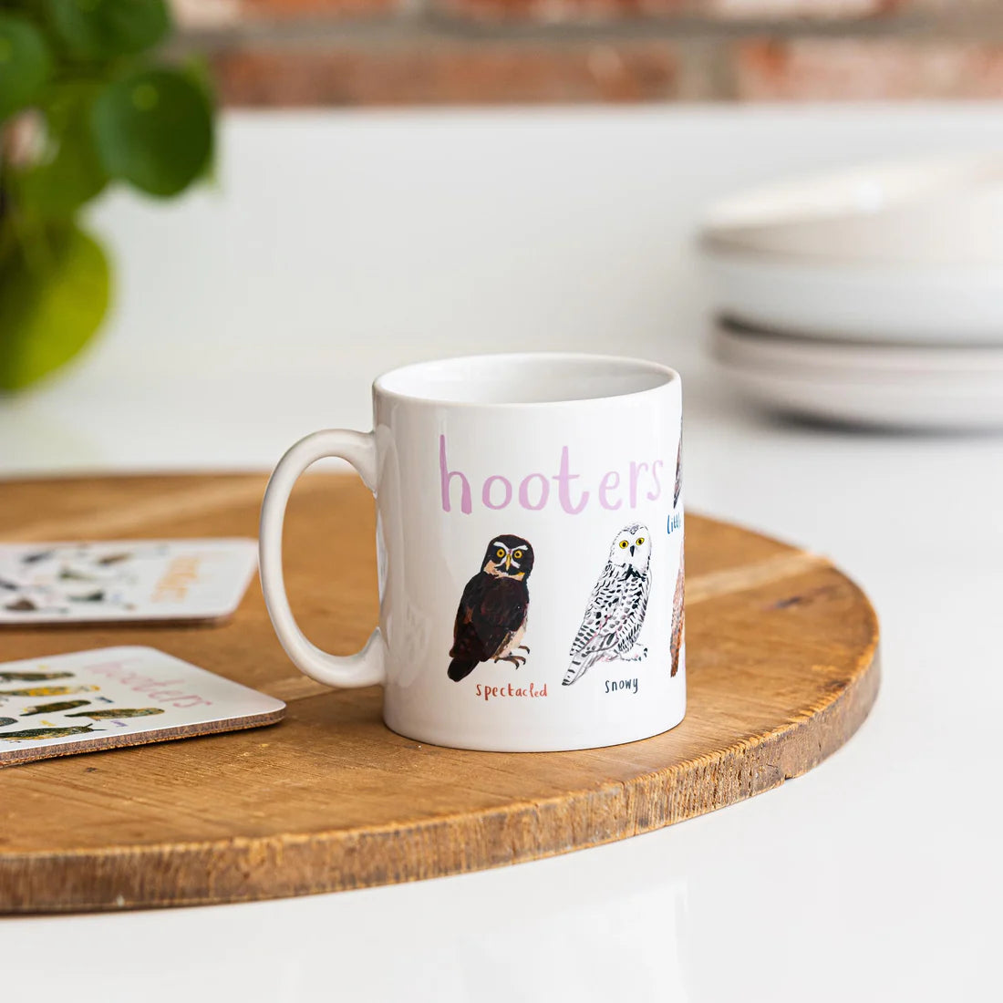 Hooters Ceramic Pun Mug