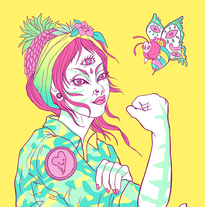 Somos Mujeres A4 Print