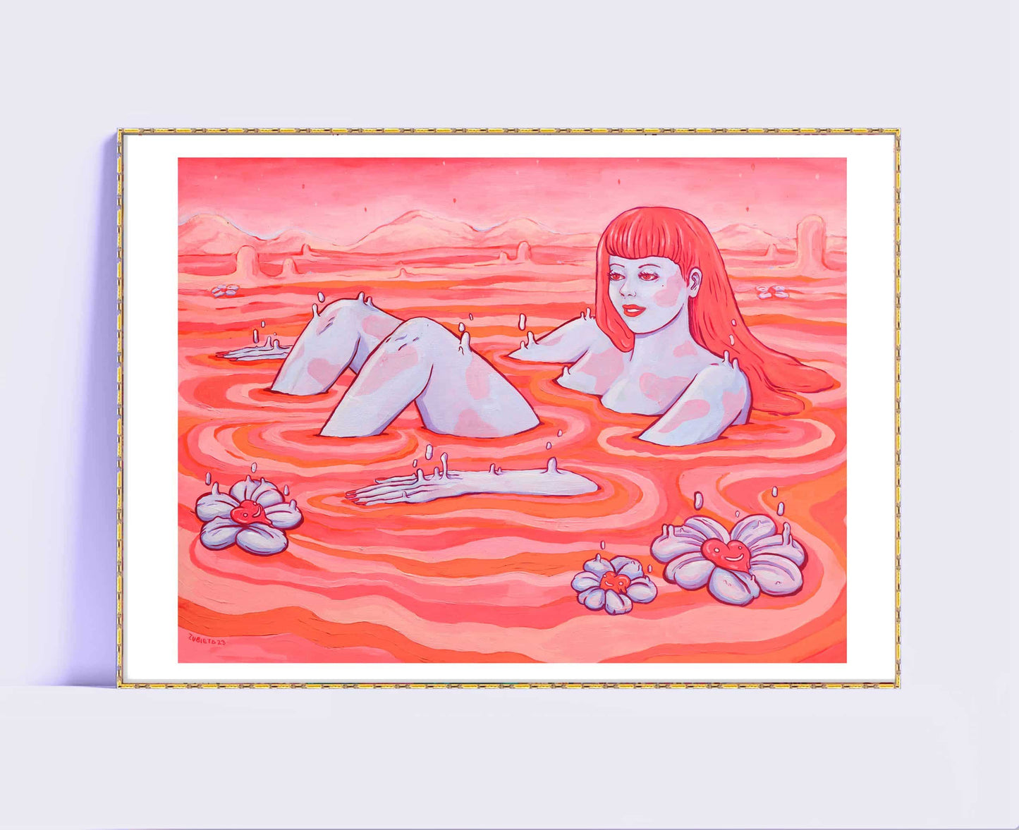 Warm Waters Art Print - 2 Sizes Available