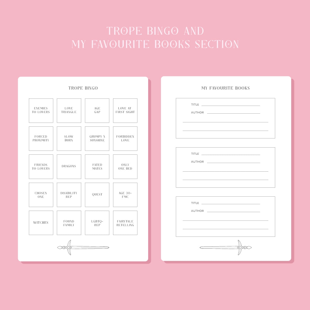 Romantasy Reading Journal