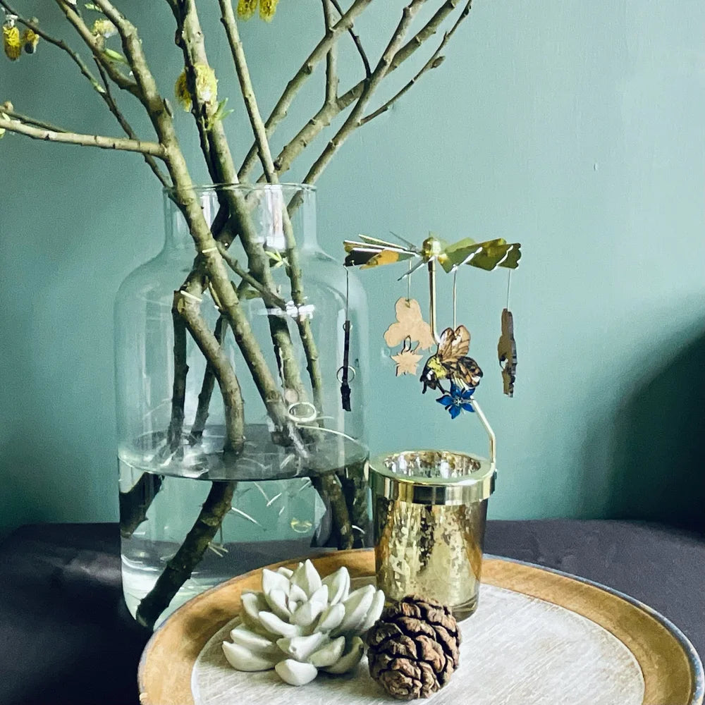 Bee And Borage Candle Carousel